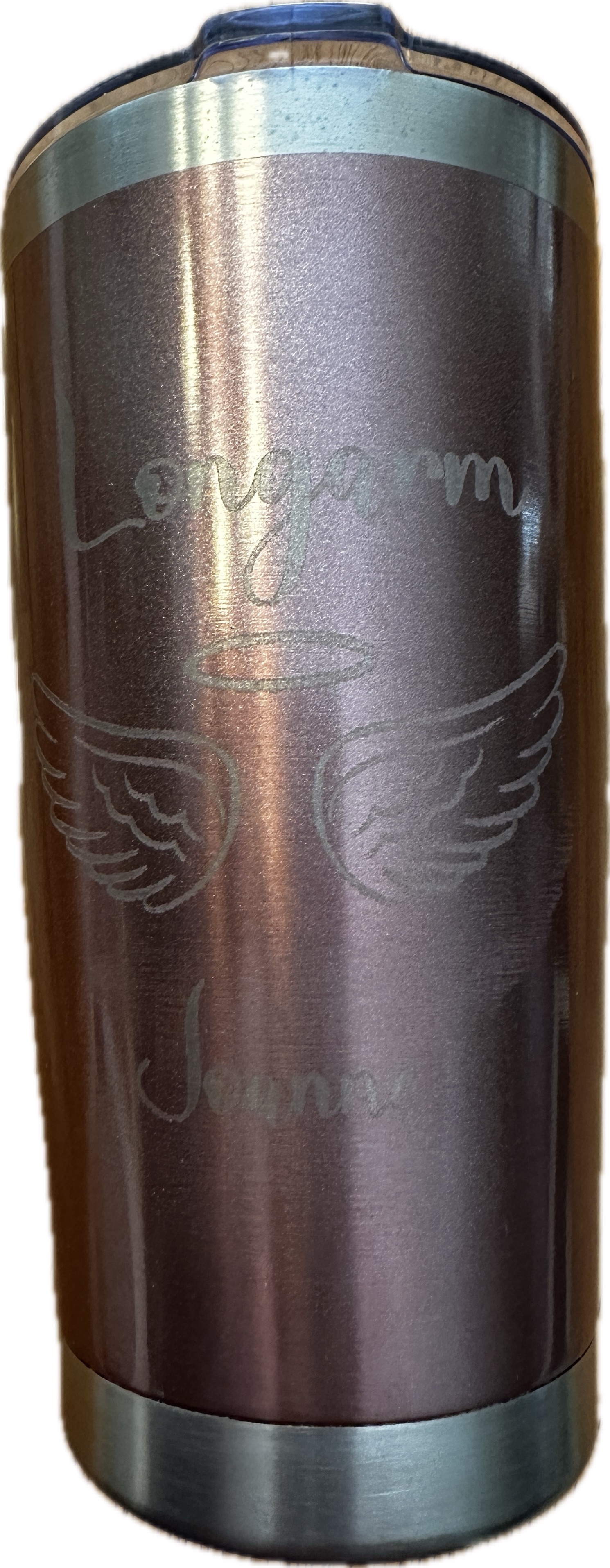 Plastic Coated Stainless Steel Tumbler